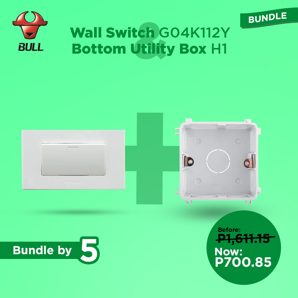 Wall Switch G04K112Y Bottom Utility Box H1
